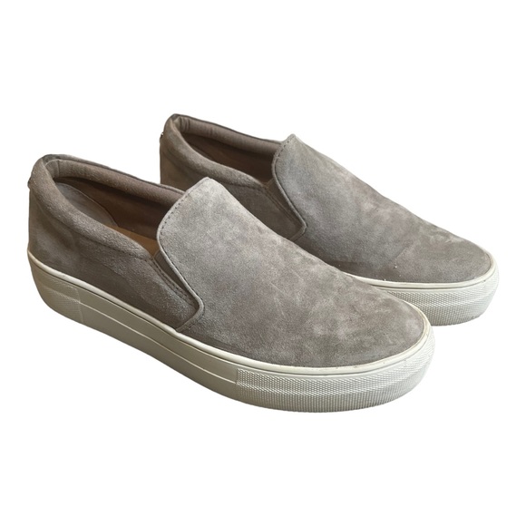 Steve Madden Gills Suede Platform Flatform Slip On Sneaker Size 7.5 - Picture 7 of 9